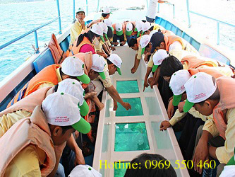 Tour 4 đảo Nha Trang - 120K - Lặn biển chỉ với 350K